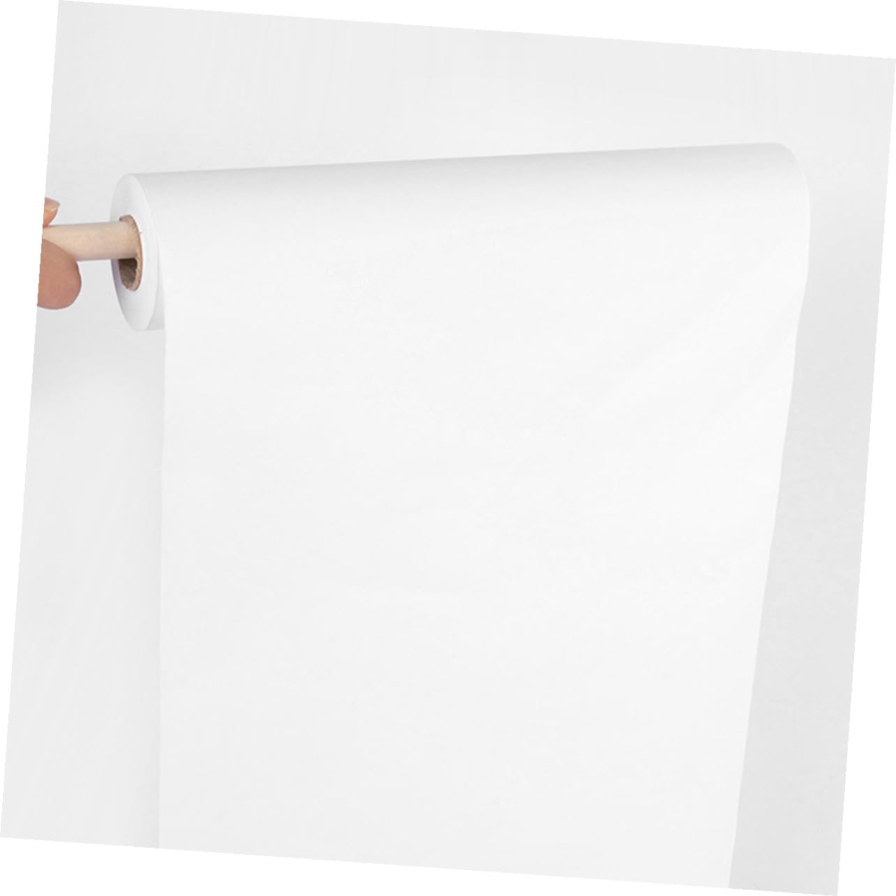 Wooden Tabletop Easel with Blank Paper Roll Smooth Thick Drawing Paper Holder for Boys and Painting Supply for Art and Graffiti Activities