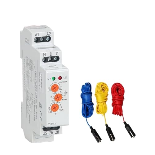 Controlador de bomba de agua 220v relé de nivel de líquido con sensor interruptor 3