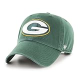 NFL Green Bay Packers '47 Clean Up Adjustable Hat, Dark Green, One Size