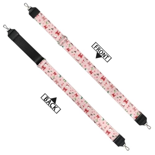 Image of Jeiento Wide Purse Strap Wide Shoulder Strap Adjustable Replacement Belt Soft Guitar Shoulder Straps for Women Girls Gifts