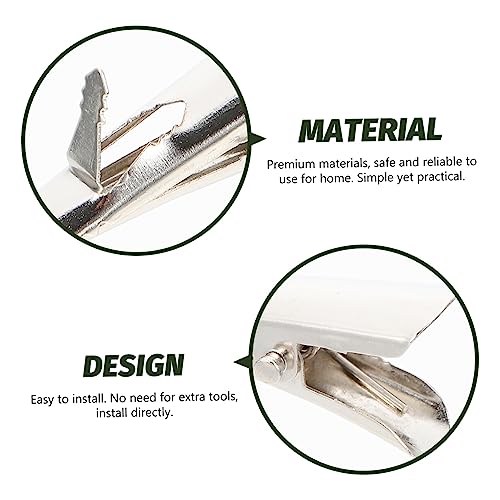 Accesorios de decoración de Navidad PRETYZOOM con pinza de flor navideña 4