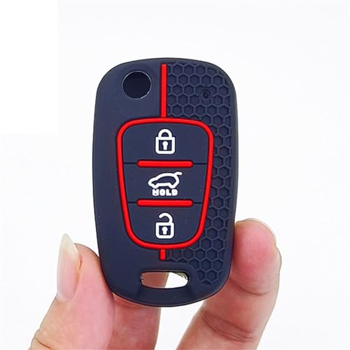 Couvre clé auto silicone 3 boutons Hyundai Veloster i20 ix35