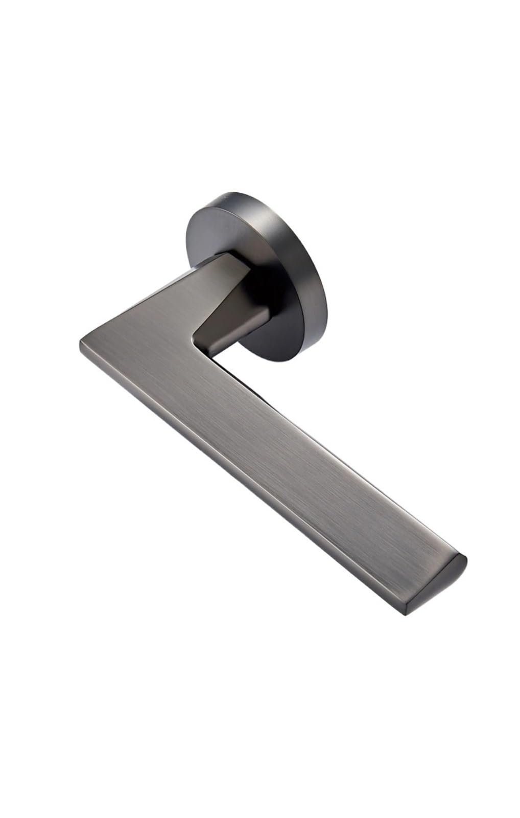 Pswbkvdblp Mute Indoor Split Lock Magnetic Absorption Gray Solid Wood Door Handle Lock 1Pcs
