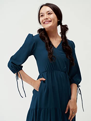 Image of AASK Women Fit and Flare Dress