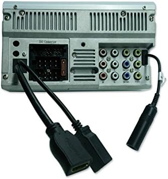KSD6102 2-DIN Car Multimedia Receiver with MHL Mobile Connectivity 6.1-inch Capacitive Touchscreen DVD / CD / USB / SD / AV IN / MP4 / MP3 Player RDS Radio Bluetooth Audio Streaming Hands-free Calls with Remote Control