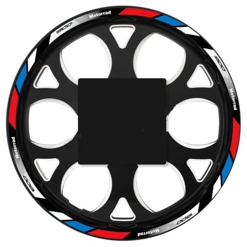 Autocollant roue moto étanche et réfléchissant pour jantes BMW F900R