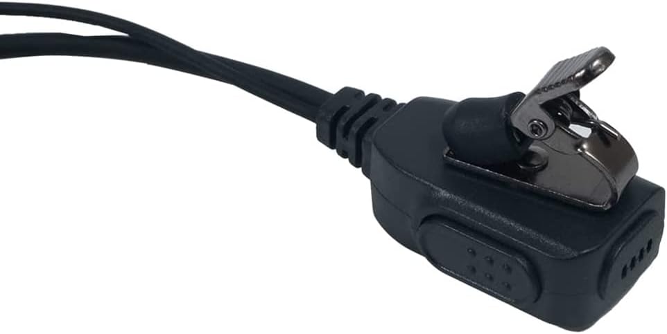 10 Pack Walkie Talkie Earpiece Headset for Baofeng UV-5R UV-82 BF-888S BF-F8HP Kenwood TK-2107 TK-2108 K1 Retc RT15 RT21 RT22 RT68 H777S Two Way Radio with PTT MIC Covert Acoustic Tube