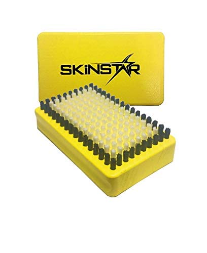 SkinStar Skiwachs Set 2-teilig - Bügeleisen & Universal Wachs Für Ski & Snowboard