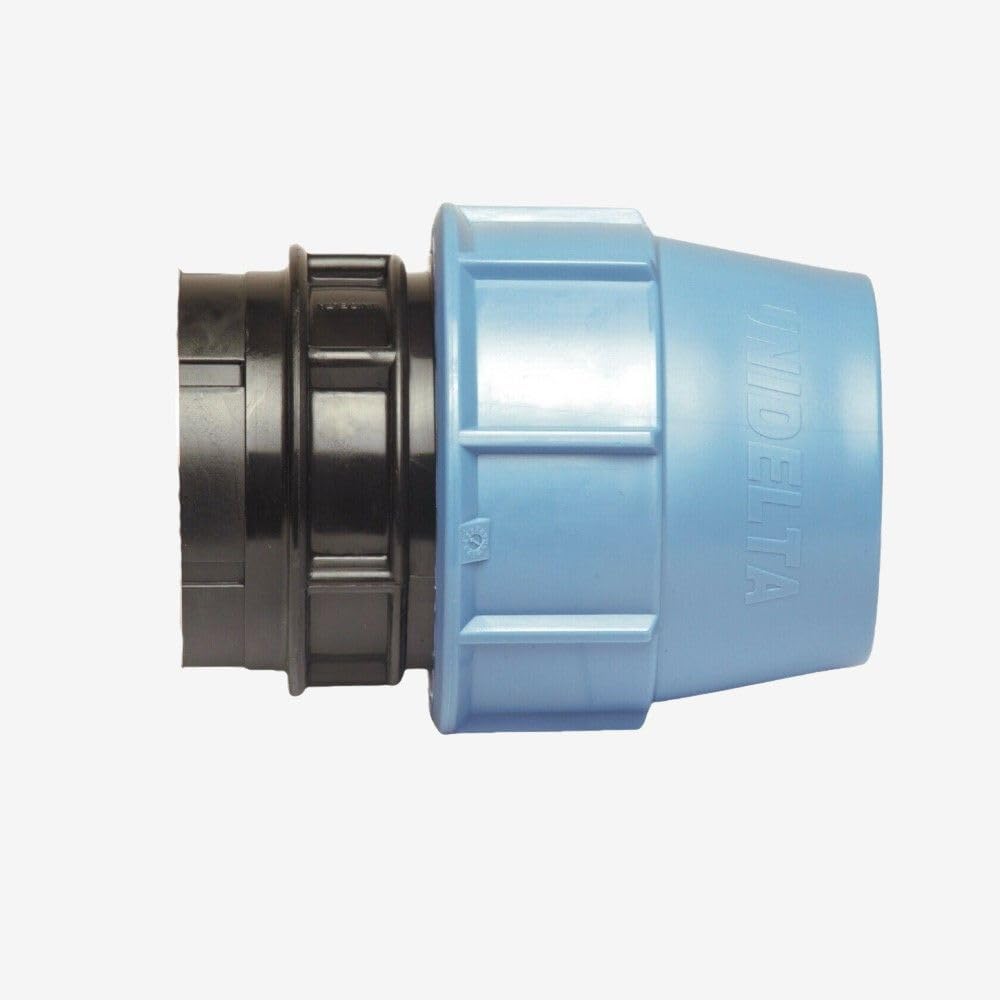 SET - Magnetventil 100 HV 1" AG/AG mit 2x PP-Kupplung 32mm x 1" IG
