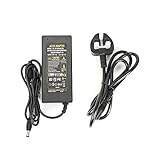 12V 5A 60W Power Supply Adapter,AC100-240V to DC12V Power Adapter Charger Transformer for LED Light Strip,CCTV Camera