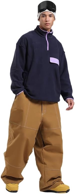 Amazon.co.jp: [koobla] スノボ パンツ ワイドパンツ スノーボード