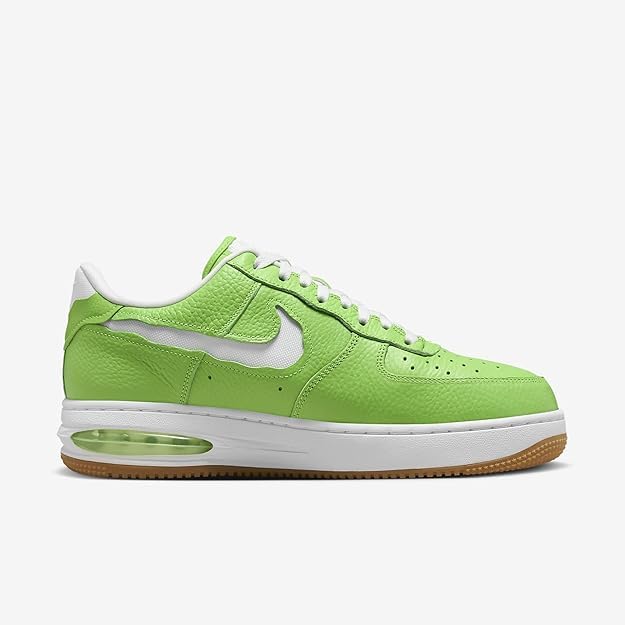 Nike Air Force 1 Low EVO Men's Shoes (HF3630-300, Action Green/Light Lemon Twist/Gum Yellow) Size 10.52