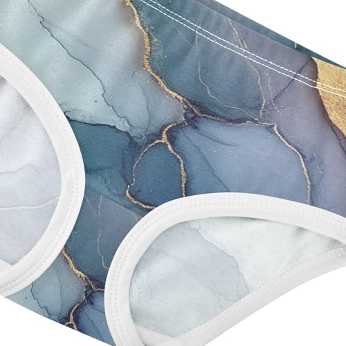 Underwear Breathable Triangle Panties Comfort Color for Kid in Sizes 2T-8Y4