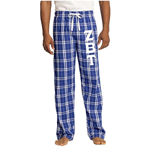 Greekgear Zeta Beta Tau ZBT Flannel Plaid Pant - PJ's