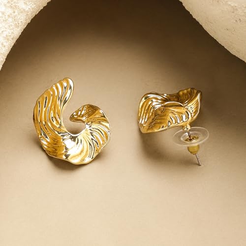 Image of Rubans Earrings Unique Design & Shapes Stylish Trendy Jewellery Gift for Women & Girls