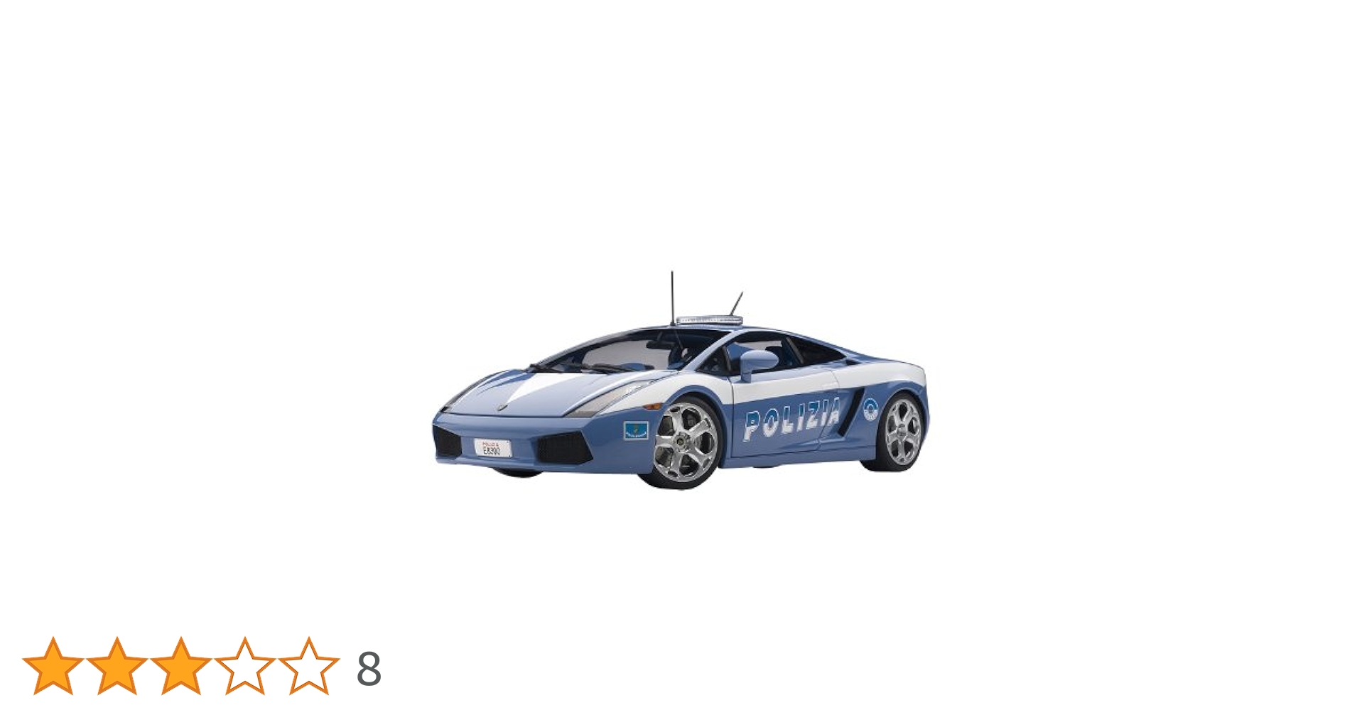 Amazon | AUTOart 1/18 ランボルギーニ ガヤルド ポリスカー