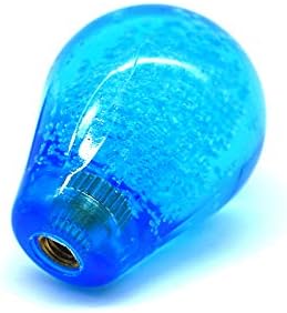 Miniatura 2 de Arcity HY-PJ094-1 - 2 piezas Arcade Joystick Bat Top Cabeza Grande Oval Manija Perilla Tipo Americano Rosa y Azul Transparente para Zippy SANWA