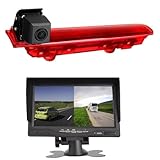 Telecamera Auto HD 720P 3a Luce Freno Luci Stop Telecamera E9 Telecamera Di Retromarcia Backup Vista Posteriore Telecamera Di Parcheggio Per T5 T6 Per Transporter Per Caravelle Multivan Auto Retrocame