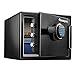 SentrySafe Fireproof and Waterproof Steel Home Safe with Digital Keypad Lock, Secure Documents, Jewelry and Valuables, 0.82 Cubic Feet, 13.7 x 16.3 x 19.3 Inches, SFW082F