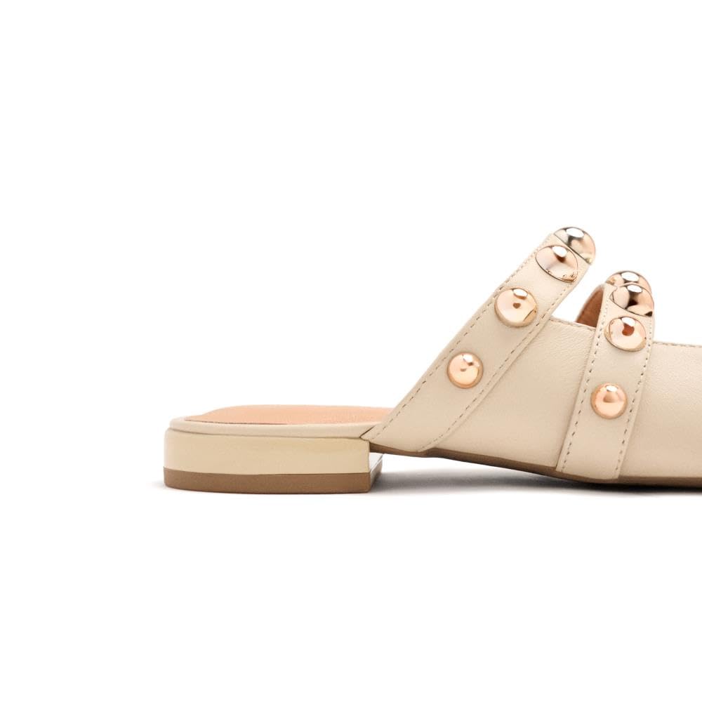 GIOSEPPO Mules Pelle con Borchie AHNAPEE