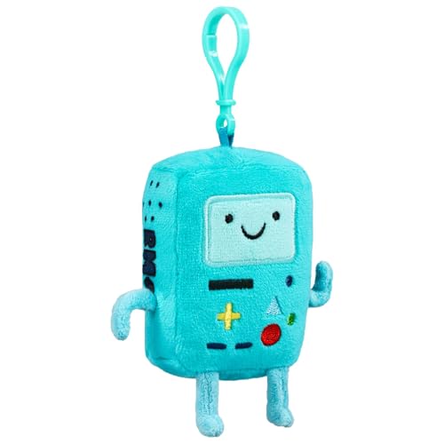 SalesOne Adventure Time BMO Happy Plush Keychain, Backpack Clip | 4 Inches Tall