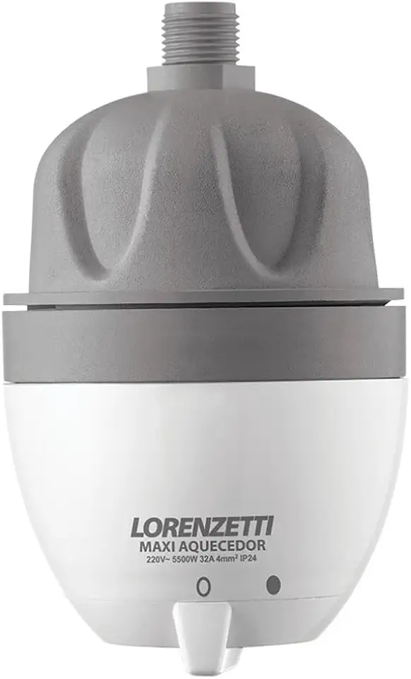 MAXI AQUECEDOR ULTRA 127V 4600W LORENZETTI, Branco/Cinza
