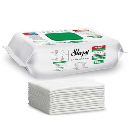 Sleepy Easy Clean XL Multi Surface Cleaning Wipes (100 Count)