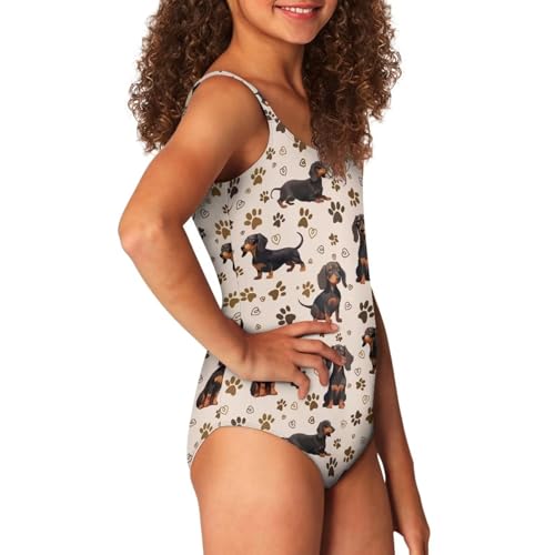 Girls One Piece Swimsuits Size 7-20Y Bathing Suits Teens Athletic Summer Swimwear3
