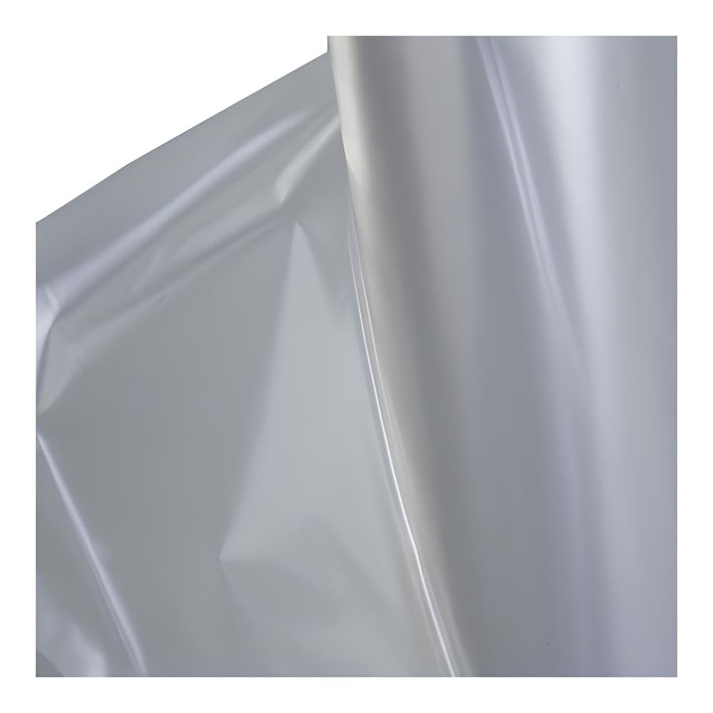 doitBau Baufolie Typ 200 transparent – Abdeckfolie aus LDPE 4 × 50 m (200 m²) – reißfeste Schutzfolie für Baustelle, Malerarbeiten und Renovierung