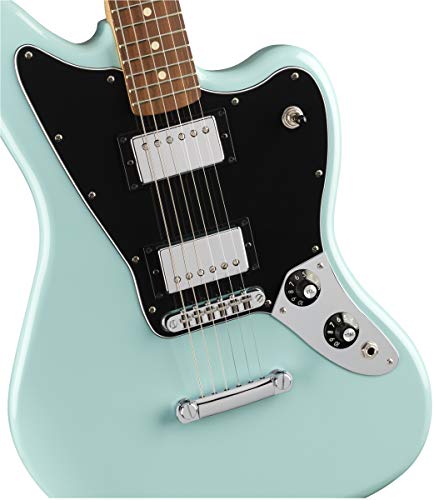 Fender Fender Player Jaguar HH Daphne Édition limitée Bleu - Les Beatles, Paul McCartney, John Lennon, RIngo Starr, George Harrison Fender Fender Player Jaguar HH Daphne Édition limitée Bleu – Image 5