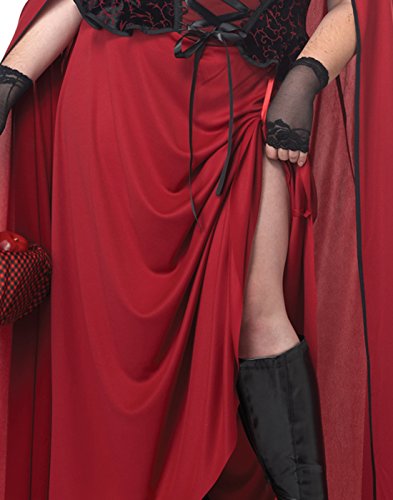 California Costumes 017193XL Plus Size Dark Red Riding Hood Costume 3X thumb #2