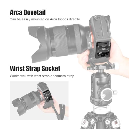 SUNWAYFOTO SP-01 Uchwyt na kamerę, Arca Swiss Plate, uniwersalne uchwyty Air/Tag Plate Quick Release do DSLR ze śrubą 1/4-20