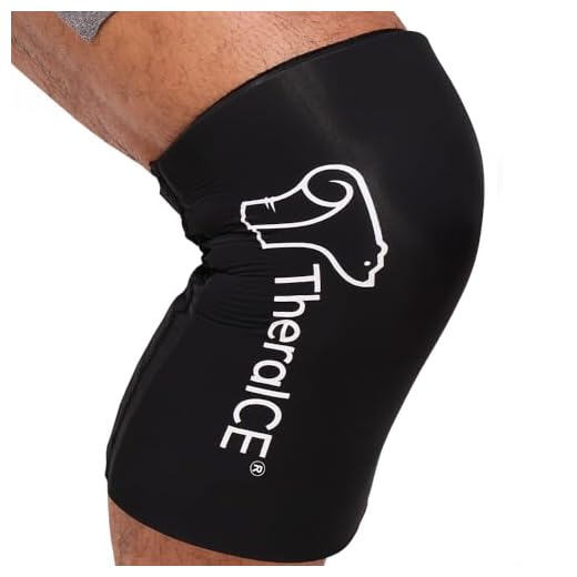 TheraICE Knee Ice Pack Compression Sleeve