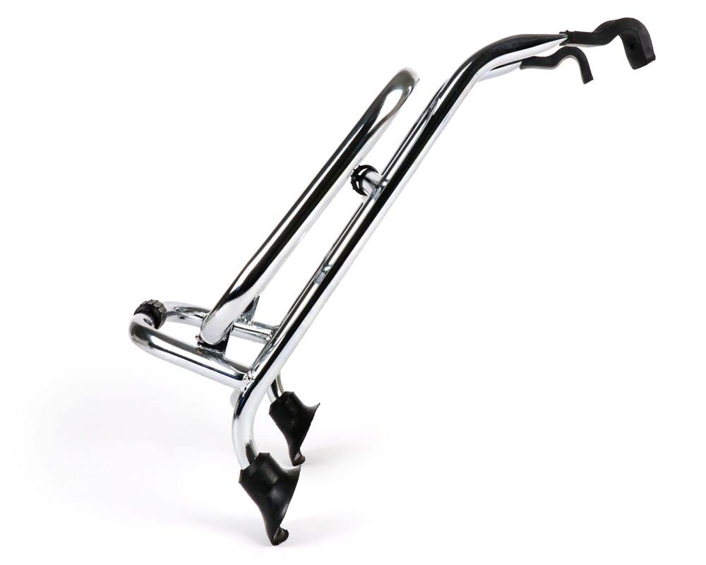 MOTONOSTRA Gepäckträger chrom klappbar vorne kompatibel Vespa GT GTL GTV GTS GTS Super GT60 HPE Supertech