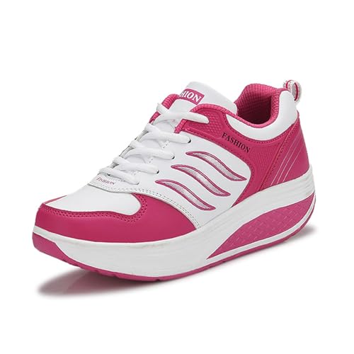 Zapatillas para Hombre Y Mujer Cordones Slip-On Cojín Aire Ligero Zapatos Confort Outdoor Fitness Puntera Talonera Reforzadas Informales Malla Ideales Primavera-Invierno