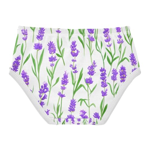 Lavender Flowers Toddler Girls's Underwear 2T 202c18912