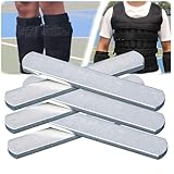 💪【Idéal pour le fitness】Nos gilets lestés durables sont parfaits pour une large gamme d'exercices, y compris l'escalade d'escalier, la perte de poids, l'haltérophilie, la marche, la course et diverses activités sportives. Il sert d'outil essentiel pour promouvoir une bonne santé, la perte de poids et l'agilité, vous permettant de développer votre force et de brûler efficacement des calories supplémentaires.
