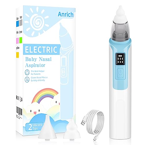 Image of Baby Nasal Aspirator, Baby Nose Sucker, Electric Nose Suction for Baby, Booger Sucker for Baby and Toddlers, 6 Levels of Suction