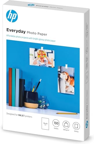 HP Carta Fotografica Everyday CR757A 10x15 cm, 100 Fogli