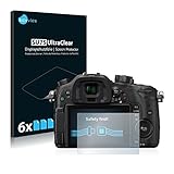 savvies Protector Pantalla para Panasonic Lumix DMC-GH4 6 Unidades - Película Ultra Transparente savvies Protector Pantalla para Panasonic Lumix DMC-GH4 6 Unidades - Película Ultra Transparente