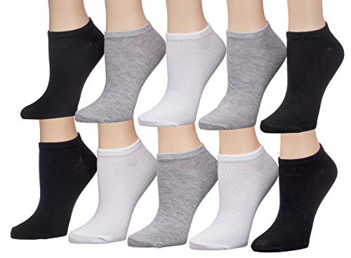 Tipi Toe Women's 20 Pairs Colorful Patterned Low Cut/No Show Socks Wl01-Ab #TOP2