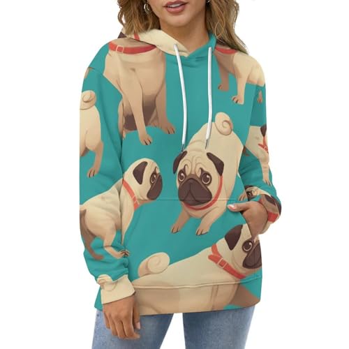 Hoodie Chien Cartoon - Pull chaud idéal pour vos sorties décontractées - 2