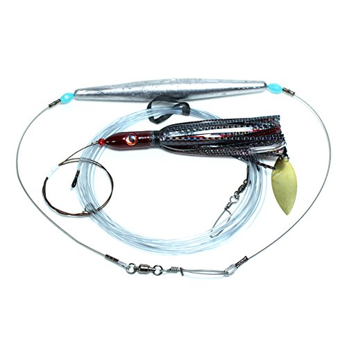 Tackle Room Fishing Supply Custom Wahoo Trolling Kit (Red)
