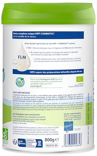 Hipp biologique lait 1 combiotic jusqu'à - vue 6