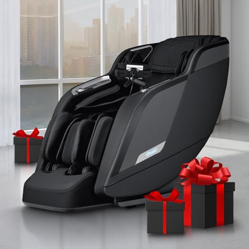 Osaki Vibe 4D l 4D Massage Mechanism l Automatic Body Scan l Deep Calf-Kneading l Space-Saving Technology l 3-Stage Zero Gravity l 32-Cell Full Body Air Massage (Black)