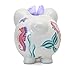 Child to Cherish Ceramic Piggy Bank for Girls, Mermaid