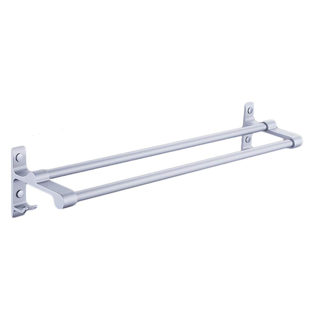 Estante, toallero de Pared, toallero de Aluminio Grueso, Estante de Cocina, Estante de Almacenamiento de Pared para el hogar Learned extensively