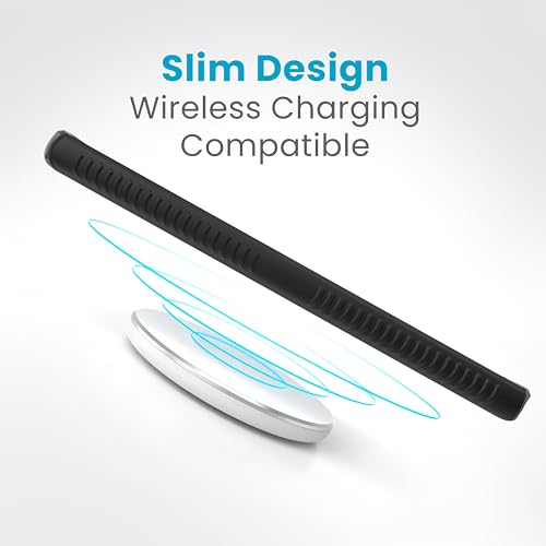 Image of Speck Presidio 2 Grip Samsung Galaxy S24 Ultra Case - Drop & Camera Protection, Soft-Touch Secure Grip, Wireless Charging Compatible, Shock Absorbant - Black | Drop Protection