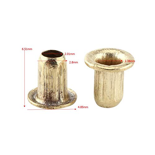 Walfront 1000Pcs Messing Loch Ösen Bienenstock Box Verdrahtung Unterstützung Imker Nest Threading Hive – Bild 7