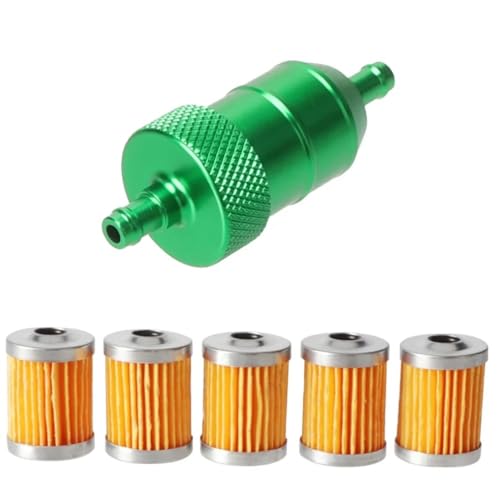 Filtre à carburant moto réutilisable et lavable pour Pit Bike et ATV 8mm